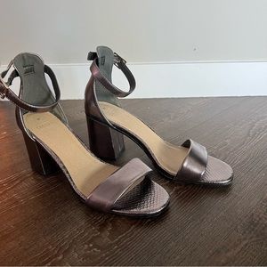 Ankle Strap Heeled Sandal